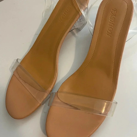 Shien clear 2” sandals size 41 (see measurements) - Picture 3 of 8